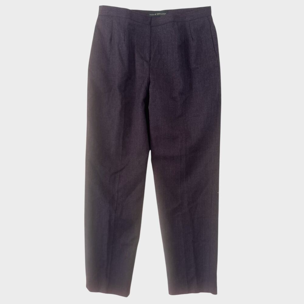 Harve Benard 100% Wool Gray Pants Size 12